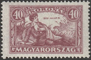 Petőfi Sándor a segesvári csatamezőn