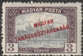 Parlament Tanácsköztársaság felülnyomással