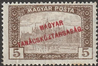Parlament Tanácsköztársaság felülnyomással