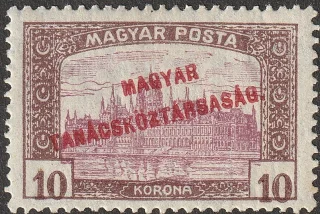 Parlament Tanácsköztársaság felülnyomással