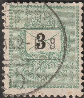 Levélboríték számmal